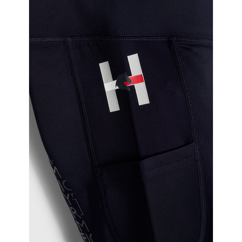Tommy Hilfiger Full Seat Performance Flag Leggings - Desert Sky-6